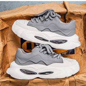 Newly designed thick-soled shoes - the same style <b>for</b> both men and women. Comfortable and slip-resistant walking shoes. - Product Image 4