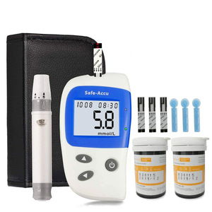 Vente en gros de lecteurs de <span class=keywords><strong>glycémie</strong></span> portables pour usage domestique, entièrement automatiques et sans code, dispositif de surveillance de la <span class=keywords><strong>glycémie</strong></span> de qualité médicale. - Product Image 1