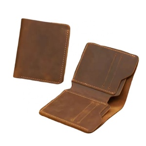 Custom Crazy Horse Leather <b>Wallet</b> Bofild Slim <b>Wallet</b> <b>Rfid</b> <b>Blocking</b> Card Holder Purse - Product Image 1