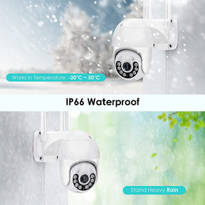 Cámara IP PTZ CMOS WiFi para Exteriores, Nueva de Fábrica, Impermeable IP67, con Soporte para Tarjeta de Memoria, Audio Bidireccional, Aplicación <span class=keywords><strong>ICSee</strong></span>, P2P Remoto, OEM - Product Image 3
