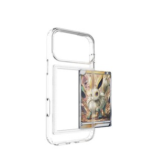 เคสโทรศัพท์ <span class=keywords><strong>iPhone</strong></span> <span class=keywords><strong>18</strong></span> Pro Max แบบใส พร้อมช่องใส่การ์ด สำหรับเก็บการ์ดเกม การ์ดประชาชน รูปภาพ  ป้องกันการกระแทก - Product Image 2