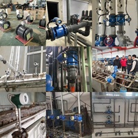 Medidor de Flujo de Agua Magnético Digital de Alta Precisión (±0.5%) DN15-DN3000 WKLD, Medidor de Flujo Electromagnético Industrial Anticorrosión