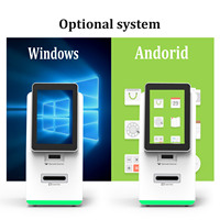 Tragbarer Desktop 7-Zoll-Hotel-Self-Check-Kiosk mit Raum karten ausgabe und schnellem Check-In/Out-Terminal