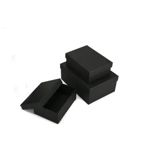 핫 스탬핑 전자 상거래 턱 플랩 차 블랙 사용자 정의 만든 상자 설탕 종이 선물 상자 포장