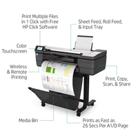 Impresora Industrial Multifuncional Jeyon Laser T830 de 24 Pulgadas, Formato Grande, 26 ppm, Negra, Compatible con OEM y ODM, Personalizable