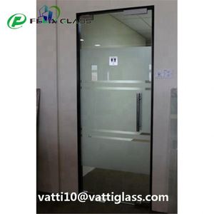 Tempered Frosted Glass Partition Frosted Glass Bathroom Door Price - Product Image 2