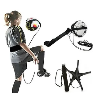 Conjunto de bolsas para treinamento de futebol, equipamento para treino de futebol e chute solo