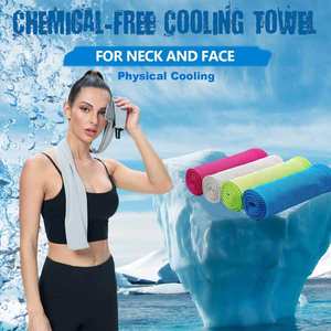 Serviettes de sport personnalisées en microfibre PVA rafraîchissante à sublimation, séchage rapide, emballage individuel, été, sur mesure - Product Image 2