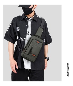 Nouveau sac bandoulière léger et durable pour homme, polyvalent, idéal pour le cyclisme, décontracté, petit sac à dos tendance, Printemps 2024 - Product Image 6