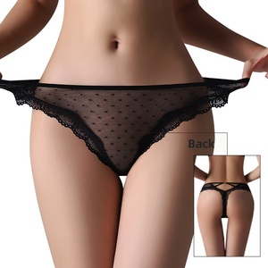 Culotte string sexy <span class=keywords><strong>en</strong></span> dentelle, lingerie évidée, sous-vêtements sexy, culotte push-up pour femme, lingerie transfrontalière - Product Image 3