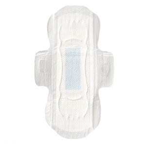 Serviette hygiénique jetable en coton de 420 mm avec ailettes, super absorbante, technologie SAP japonaise, protection anti-fuites, certifiée ISO/CE, directement de l'usine - Product Image 4