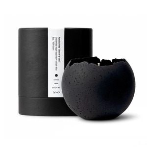 Emballage en tube <span class=keywords><strong>de</strong></span> papier kraft noir pour bougie en carton cylindrique recyclable à 100%, boîte ronde en carton avec taille personnalisée - Product Image 3