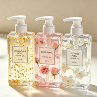 Gel Douche Hydratant Éclaircissant Parfumé Longue Durée Osmanthus Rose Jasmin Nettoyage Profond SPA OEM