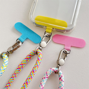 Correa de muñeca antipérdida con cordón corto con nudo de bola, cuerda de mano universal para teléfono y cámara, colgante para bolso, cadena duradera - Product Image 5