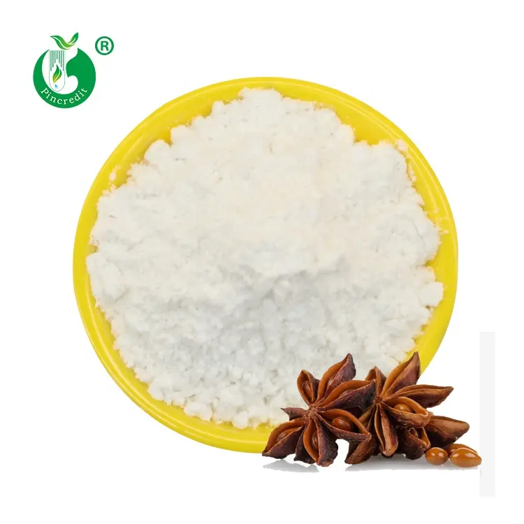 Natural Organic Bulk Price Star Anise Seed Extract Powder 98% Shikimic Acid