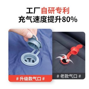 Colchoneta Inflable para Camping, 190cm X 60cm, Colchón de Aire Automático con Almohada Integrada, Portátil e Impermeable - Product Image 4