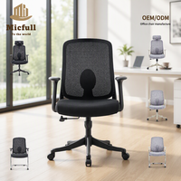 Chaise de visiteur de bureau de haute qualité en maille avec cadre chromé et siège rembourré pour la réception et les salles d'attente