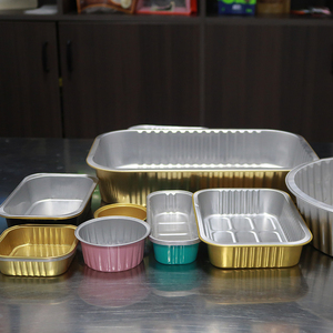 Cấp thực phẩm dùng một lần nhôm lá Hộp Ăn takeout Bát salad và Hộp Ăn Trưa để nướng và Takeaway - Product Image 6