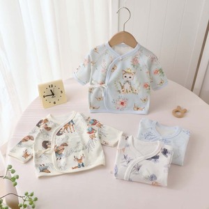 Nuovi vestiti per neonati: <span class=keywords><strong>camicia</strong></span> a mezza manica per primavera e autunno, abbigliamento in cotone per neonati, completo per neonati. - Product Image 2
