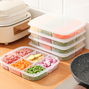 便携式食品保鲜收纳盒 冰箱冰柜收纳盒 分装肉类洋葱生姜收纳盒 - Product Image 5