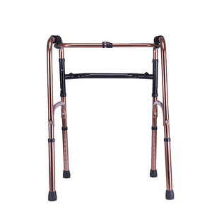 באיכות גבוהה מתכוונן אלומיניום סגסוגת הליכה סיוע ווקר לקשישים - Product Image 4