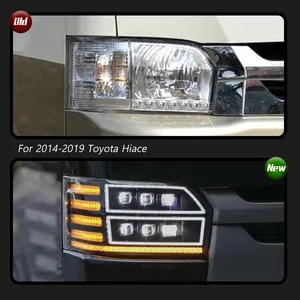 TYPY 2014-2019 para Hiace, Faro Delantero con Señal Dinámica, Lámpara de 12V, 8000 Lúmenes, 5500K, Actualización Automotriz, Nuevo LED - Product Image 3