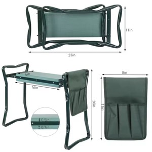 Heavy Duty amélioré jardin épaissir siège rembourré tabouret à genoux intérieur extérieur 150KG charge Portable pliant - Product Image 4