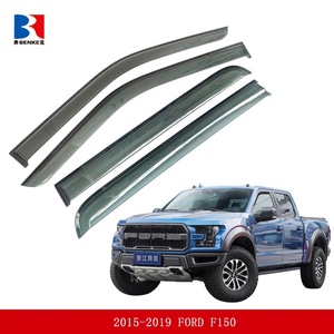 Para Ford F150 2015-2019 F250 F350 F450 F550 1996-2016 Visera de Ventana, Parasol, Protector de Lluvia, Visera de Puerta SIN FRANJA DECORATIVA - Product Image 2