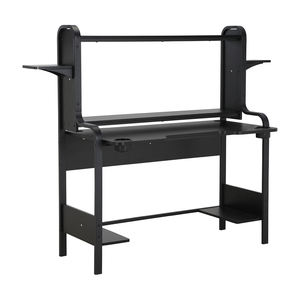 Escritorio de Oficina Ejecutivo Plegable de Alta Calidad para Gamers, Escritorio de Computadora Moderno con Marco de Metal, Ahorra Espacio - Product Image 5