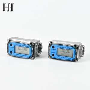เครื่องวัดการไหลแบบดิจิตอล K24เมทานอลดีเซลน้ำมันเบนซิน E-Liquid เทอร์โบอลูมิเนียมอัลลอยด์ - Product Image 5