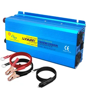 Bộ Chuyển Đổi Nguồn Điện 12V DC Sang 240V AC 2000W, Bộ Chuyển Đổi Sóng Sin Thuần Túy, Điện Áp Đỉnh Cao, Ổ Cắm AU, Bộ Chuyển Đổi Năng Lượng Mặt Trời Cho Xe Hơi