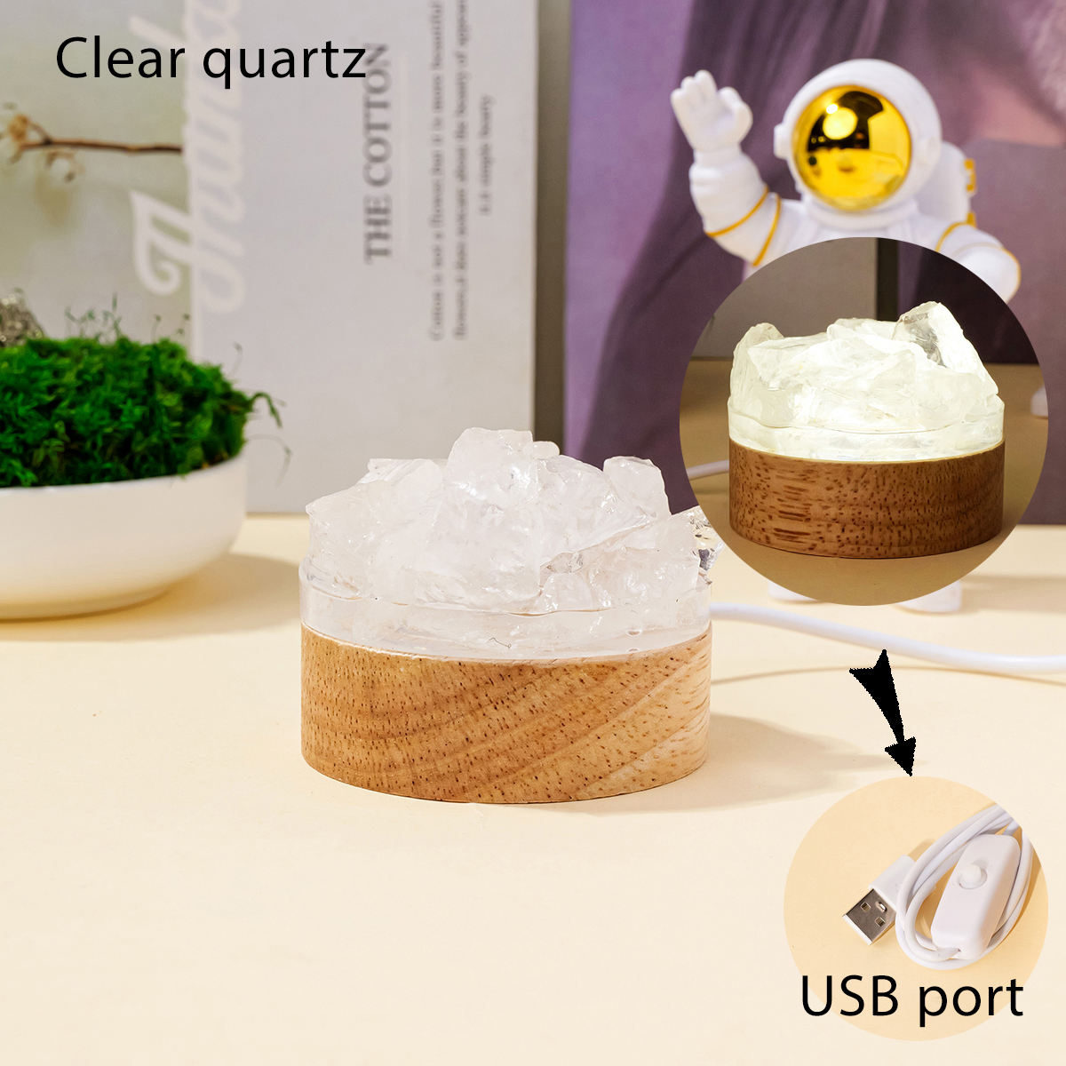 ควอตซ์ใส