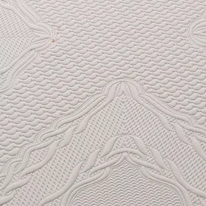 100% polyester white modern design for mattress