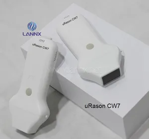 LANNX uRason CW7 Best selling sonda de ultrassom Phased array portátil Color doppler ultra-som única cabeça sonda portátil