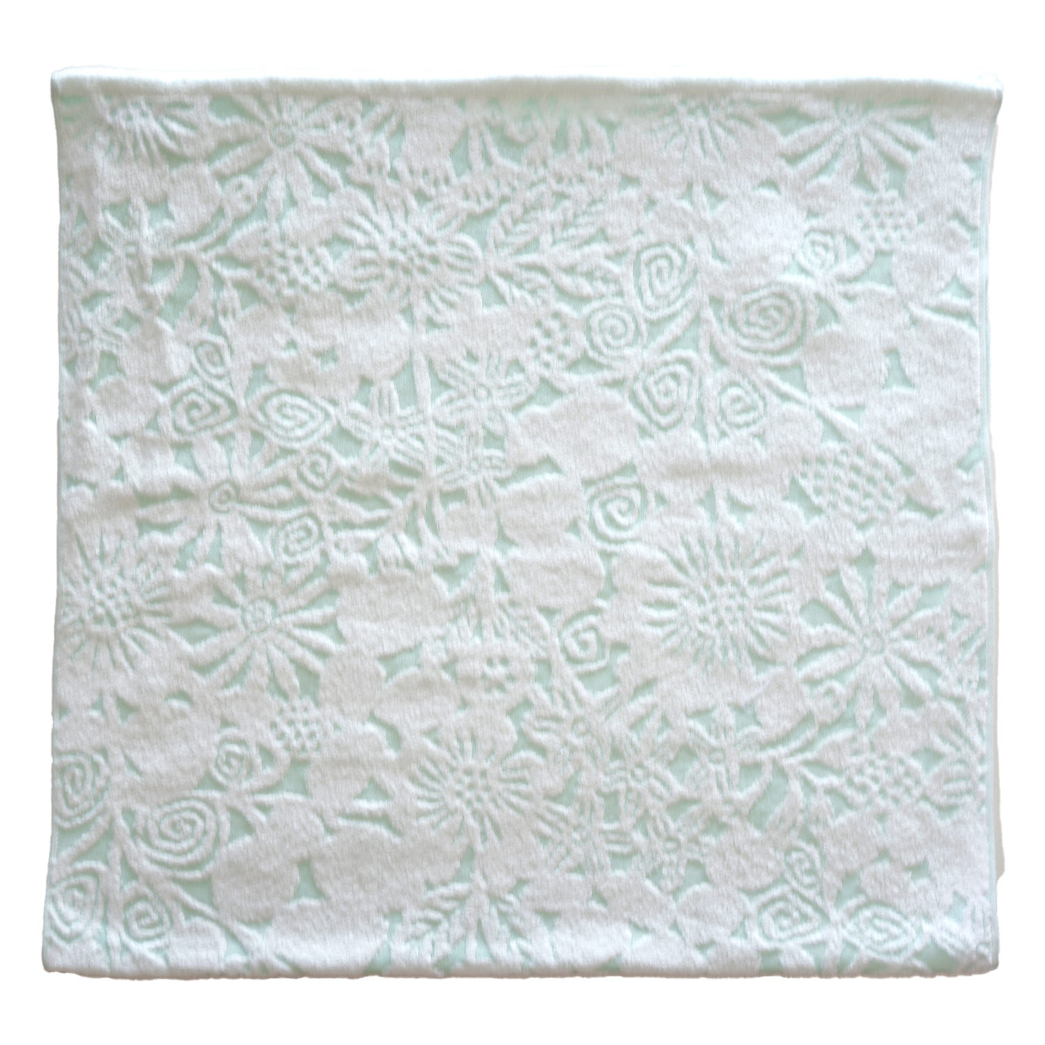Bath towel_Flower (Green)