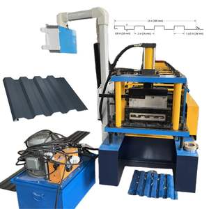 USA Galvanisé Métal <span class=keywords><strong>Acier</strong></span> Aluminium <span class=keywords><strong>Joint</strong></span> Caché Metafor Fixation Dissimulée <span class=keywords><strong>Bardage</strong></span> Panneau de Revêtement Mural Rouleau Formant La Machine - Product Image 1