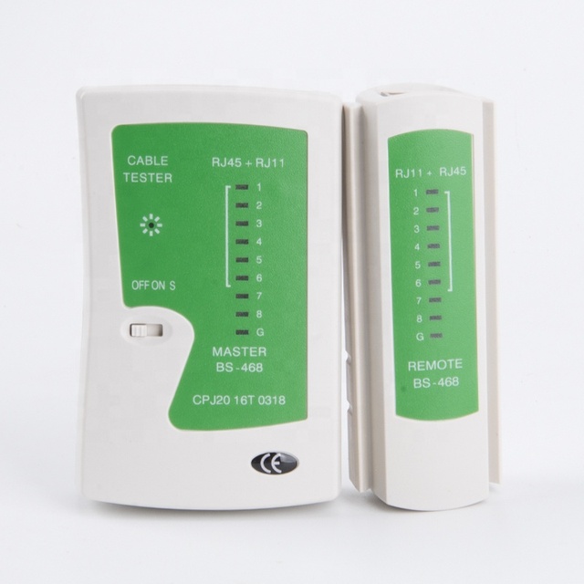 WZ-468L RJ11 RJ45 Network Cable Tester LAN Cable Tester Ethernet Cable Wires Map Device Telecom Parts