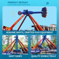 Manège à Pendule Géant 360 Degrés de Haute Qualité en Promotion – Attraction Extrême pour Parc d'Attractions, Équipement de Grande Capacité pour Fête Foraine Extérieure