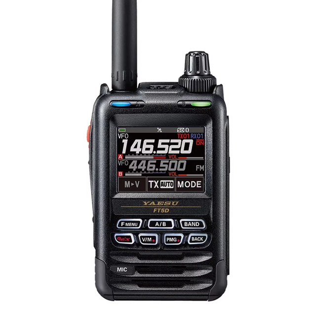 Yaesu FT-5DR Dual Band Digital Transceiver IPX-7 5W Dual Band C4FM_FM 144_430MHz