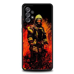 Bombero héroes bombero funda de teléfono para <span class=keywords><strong>Samsung</strong></span> <span class=keywords><strong>Galaxy</strong></span> A51 A71 A21S A12 A11 A31 A52 A41 A32 A23 <span class=keywords><strong>A33</strong></span> A53 A73 A03S A13 5G cubierta - Product Image 3