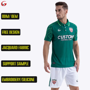 زي رياضي مخصص لفريق كرة القدم، ملابس رياضية لكرة القدم قابلة للتنفس، قمصان كرة قدم فارغة بأكمام قصيرة للرجال X5506 - Product Image 1