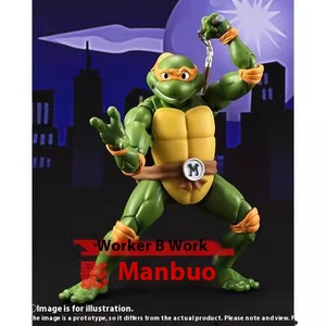 Tự làm linh hồn giới hạn shf cho thiếu niên đột biến <span class=keywords><strong>Ninja</strong></span> Rùa Rafael <span class=keywords><strong>donatello</strong></span> 6-inch di chuyển PVC làm bằng tay mô hình đồ chơi mới - Product Image 3