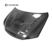 Capot en fibre de carbone style Lexus RCF, cache-moteur en fibre de carbone, compatible avec CT200H, aérodynamique améliorée