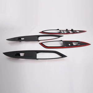 Nội thất Phụ Kiện ABS Cửa Sổ Tăng Lên Bìa Cửa Sổ Nâng Bảng Điều Khiển Nút Trang Trí Bìa Trims Đối Với Chevrolet CAVALIER/ONIX 2020 - Product Image 3