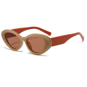 2025 trending ins cat eye Óculos de Sol mulheres uv400 moderno luxo óculos personalizado próprio logotipo de alta qualidade lentes de sol - Product Image 4