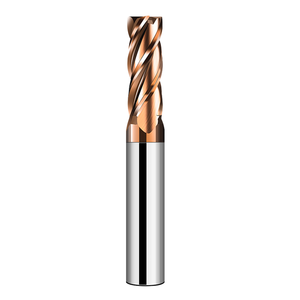 High Quality Solid Carbide Tungsten Flat Milling Cutter 50mm Length <strong>End</strong> <strong>Mill</strong> with ODM Customization Support HMQ-4E50-D2.0 - Product Image 1
