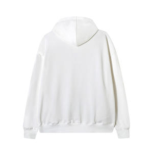 เสื้อผ้าสตรีทแวร์ทรงโอเวอร์ไซส์ รุ่น W926 ผลิตตามสั่ง ปักลายสปริง  รักษ์โลก เนื้อผ้าหนา สไตล์วินเทจ ทำสีแบบ Distressed ด้วยเทคนิค DTG Stone Acid - Product Image 4