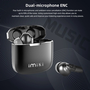 Tai nghe nhét tai imiki <span class=keywords><strong>MT2</strong></span> mới tai nghe thể thao nhét tai đầy đủ Tai nghe giảm tiếng ồn Mic kép chống nước 5.3 IPX4 300mAh - Product Image 4