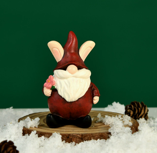 Dy2229a christmas elf takes flowers