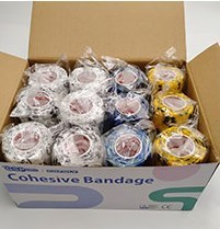 Nhà Máy Bán Hàng Trực Tiếp 4.5M Màu Tự Dính Không Dệt Gắn Kết Băng Dính Băng Đàn Hồi Băng - Product Image 3